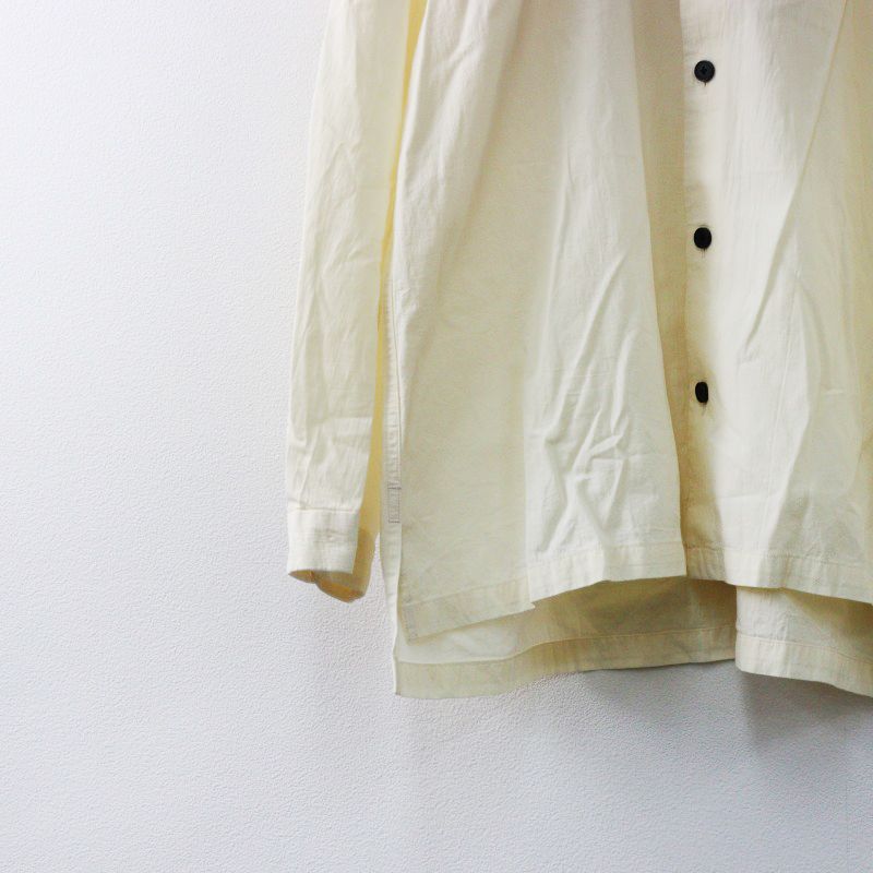 美品 フィルマム FIRMUM 40/1オーガニックコットン・強撚ウェザー ノー  