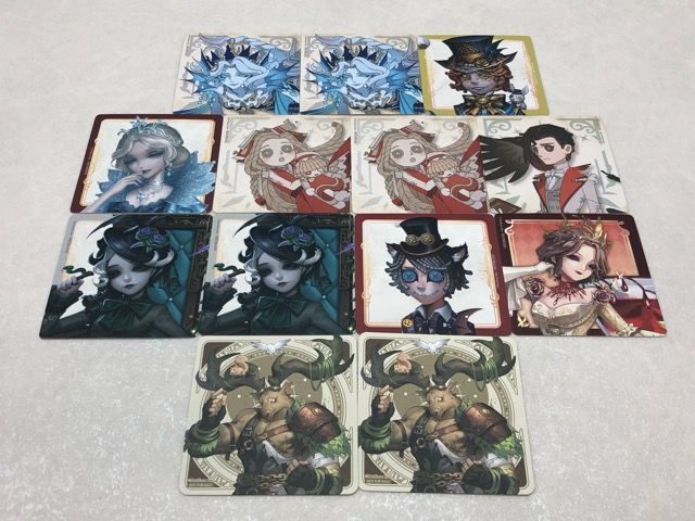 Identity V アニメイト5周年前夜祭フェア、Identity V 第五人格 Official CAF'E 特典コースターまとめ売り【P1612-008】110 Identity V アニメイト5周年前夜祭フェア、Identity V 第五人格