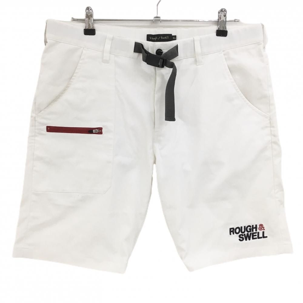 rough&swell ラフアンドスウェル ハーフパンツ ボーダー ゴルフパンツ
