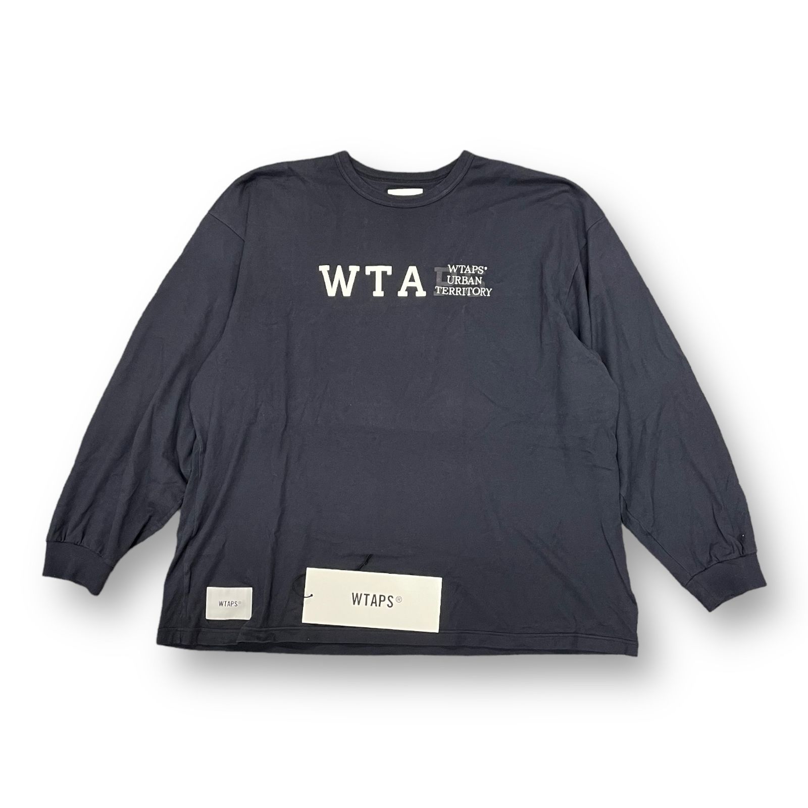 23SS WTAPS DESIGN 01 カレッジロゴ Tシャツ M