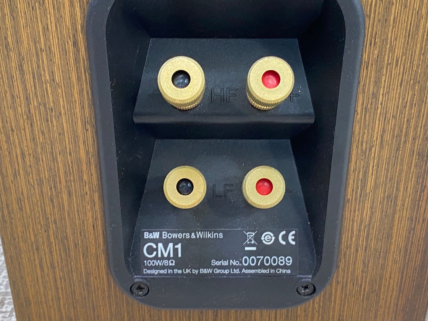 B&W CM1 ペア 動作品 B&W Bowers&Wilkins スピーカーペア CM1 Bowers
