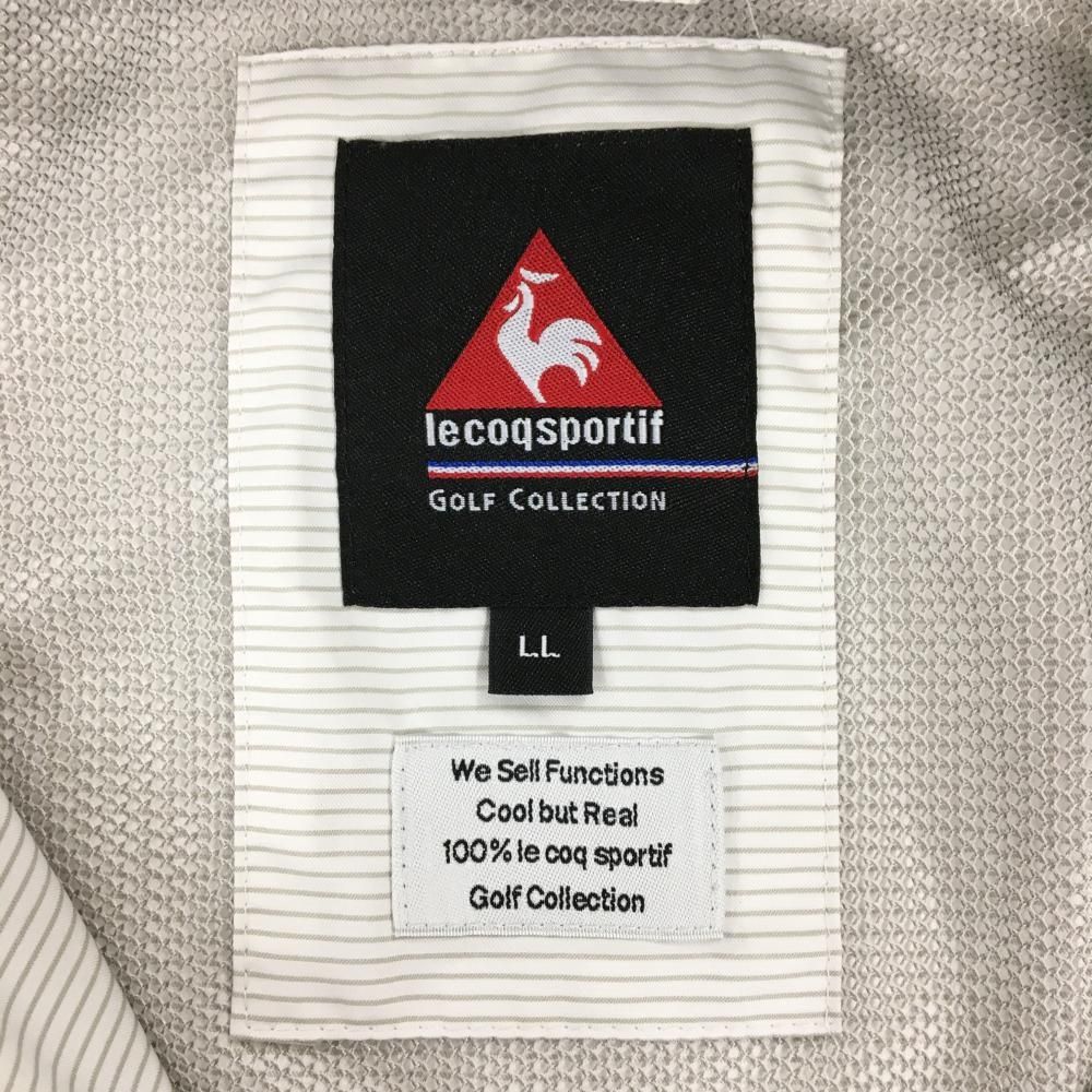 ルコックスポルティフ ゴルフ 2WAYジャケット【ライトグレー/LL