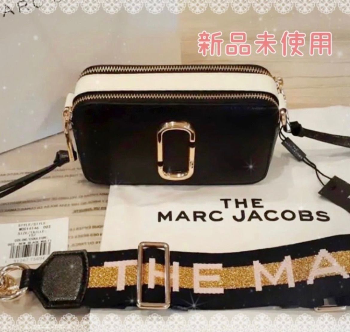 正規【新品】マークジェイコブス ショルダーバック NEW BLACK MULTI