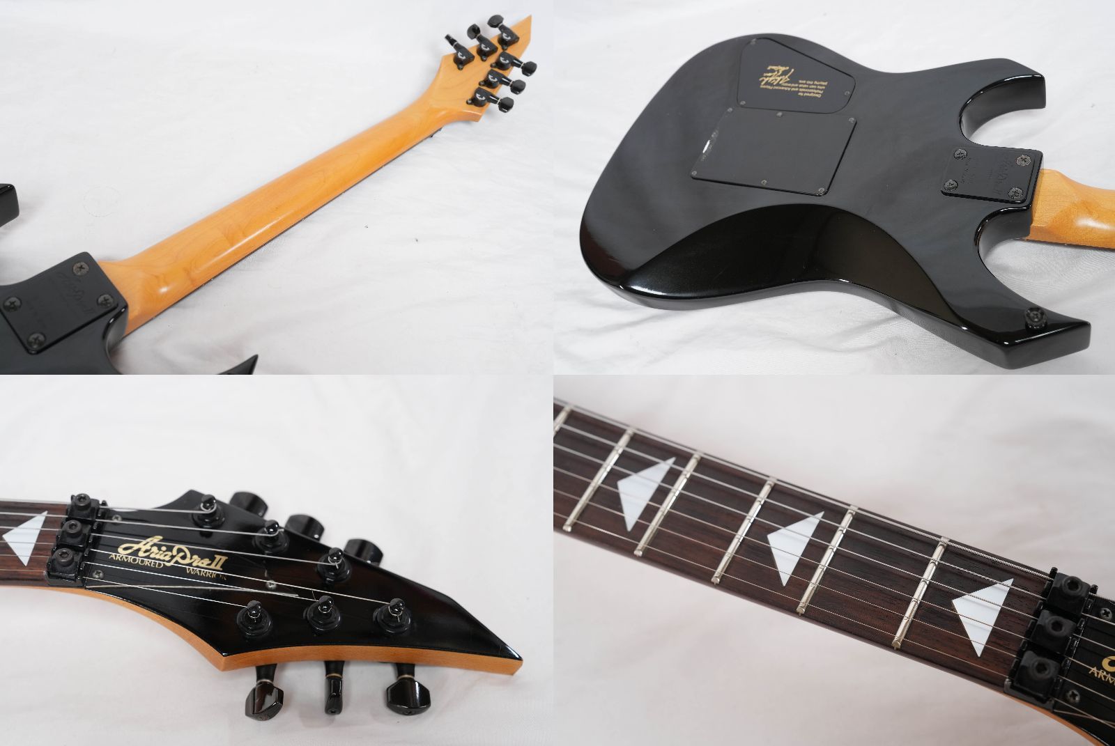 ☆Aria Pro II☆ARMOURED WARRIOR 75 BLACK アリアプロ 聖飢魔II