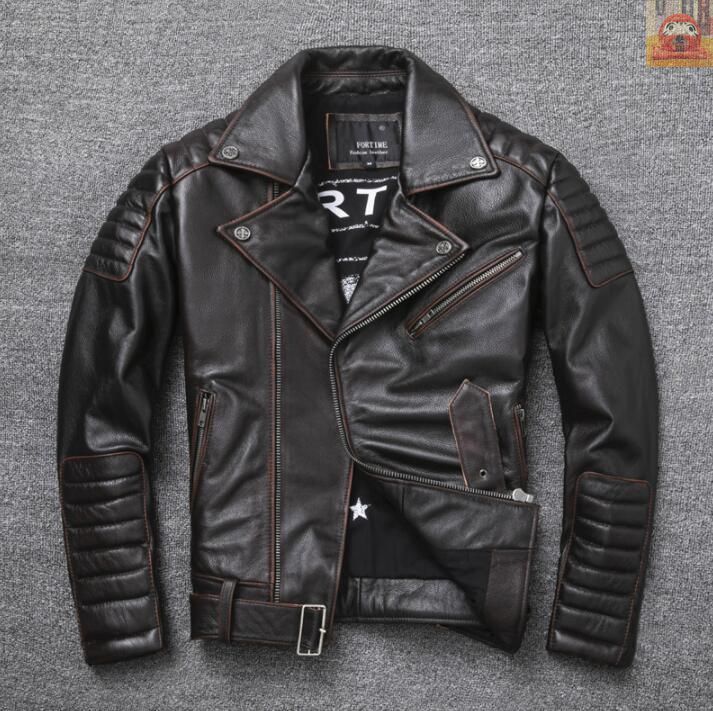 新品未使用】ライダースジャケット レザージャケット 牛革