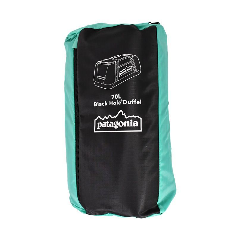 patagonia ブラック ボストンバッグ 大容量70L patagonia