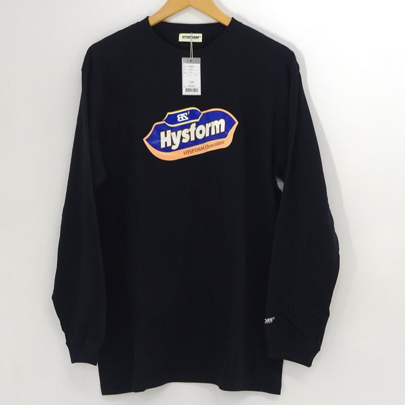 大型セールや時期 三重店】HYSFORM｜ハイスフォーム ロングスリーブロゴTシャツ ミュージシャン