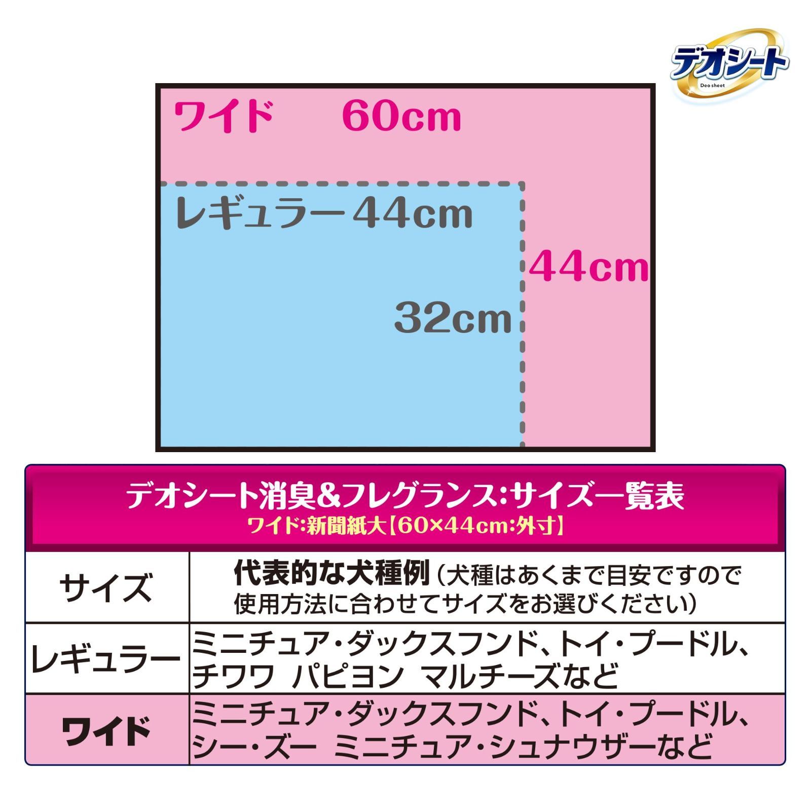 デオシート 消臭 フレグランス フローラルシャボンの香り ワイド 180枚 60枚×3 犬用トイレシート ケース品 WWW_GEBZETESISAT_COM_TR