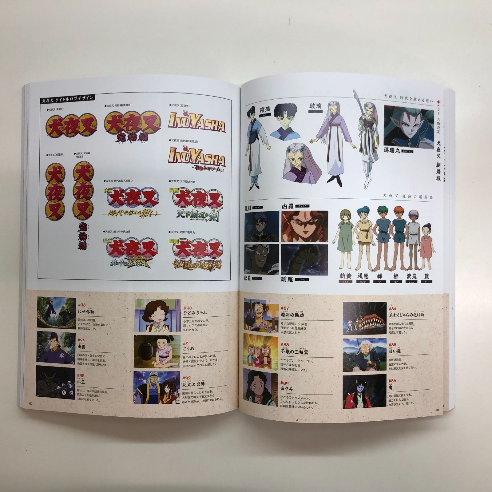 犬夜叉 アニメーション設定資料集 犬夜叉] 「犬夜叉 アニメーション設定資料集」が発売決定！本日