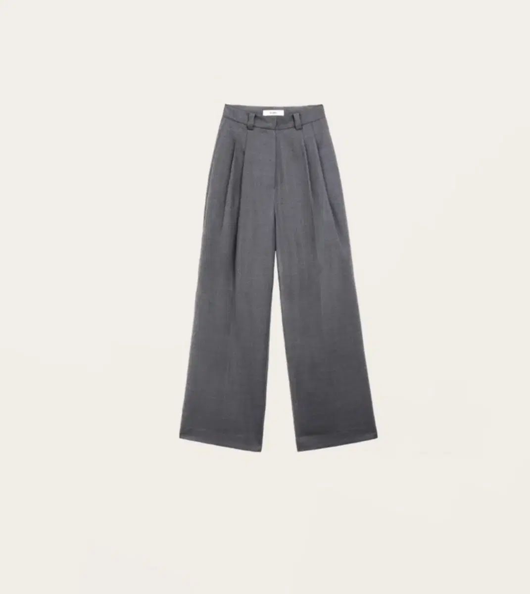 Le Plein グレー スラックス M サイズ