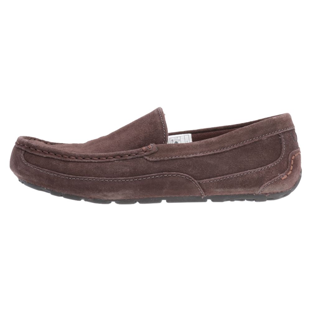 UGG アグ　ローファー　スエード　ブラウン　29cm　ugg UGG ブラウン スエード ローファー UGG アグ ローファー スエード