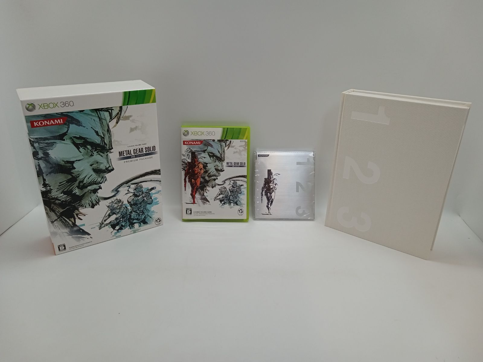 XBOX 360 L 小売 GEAR SOLID HD EDITION PREMIUM PACKAGE メタルギア