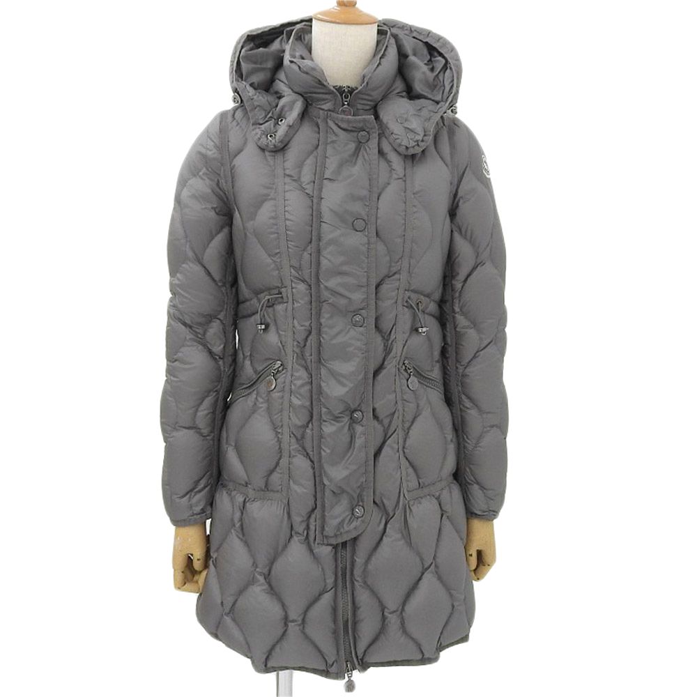 MONCLER 現行タグ　LON 袖ワッペン　ダウンコート　0サイズ MONCLER 現行タグ LON 袖ワッペン ダウンコート 0サイズ