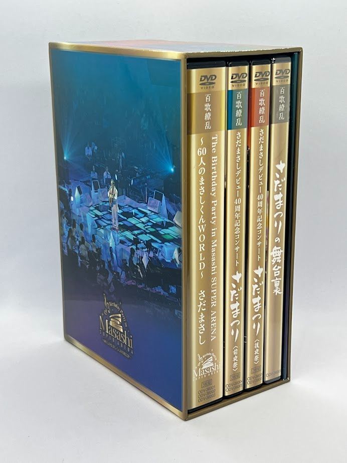 新品未開封さだまさし百歌繚乱 DVD40th AnniversaryConcer 楽天市場】さだまさしデビュー40周年記念コンサート