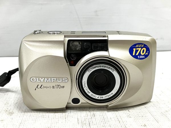 動作保証】OLYMPUS オリンパス μ[mju:]-II 170 VF 生活防水 コンパクト