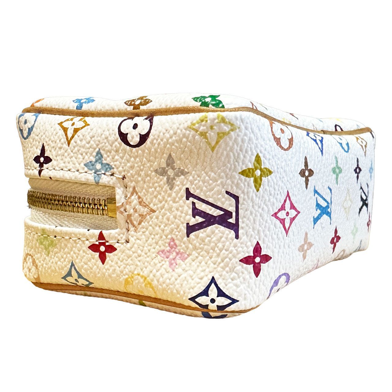 訳あり ヴィトン トゥルース ワピティ ポーチ ◇ M58033 マルチカラー