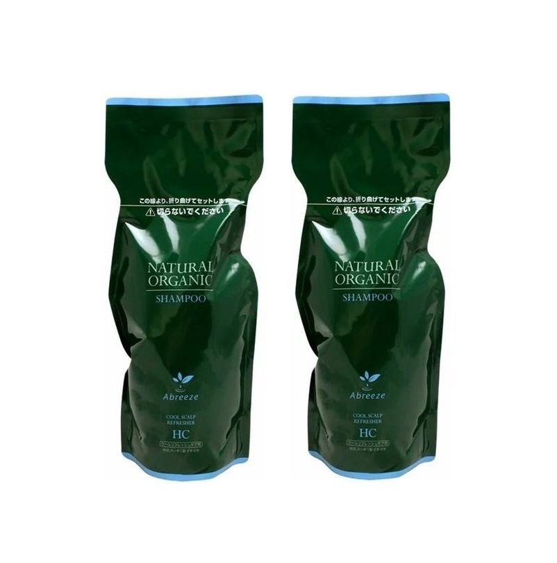【2個セット】パシフィックプロダクツ アブリーゼ ナチュラルオーガニック シャンプー HC 600ml レフィル