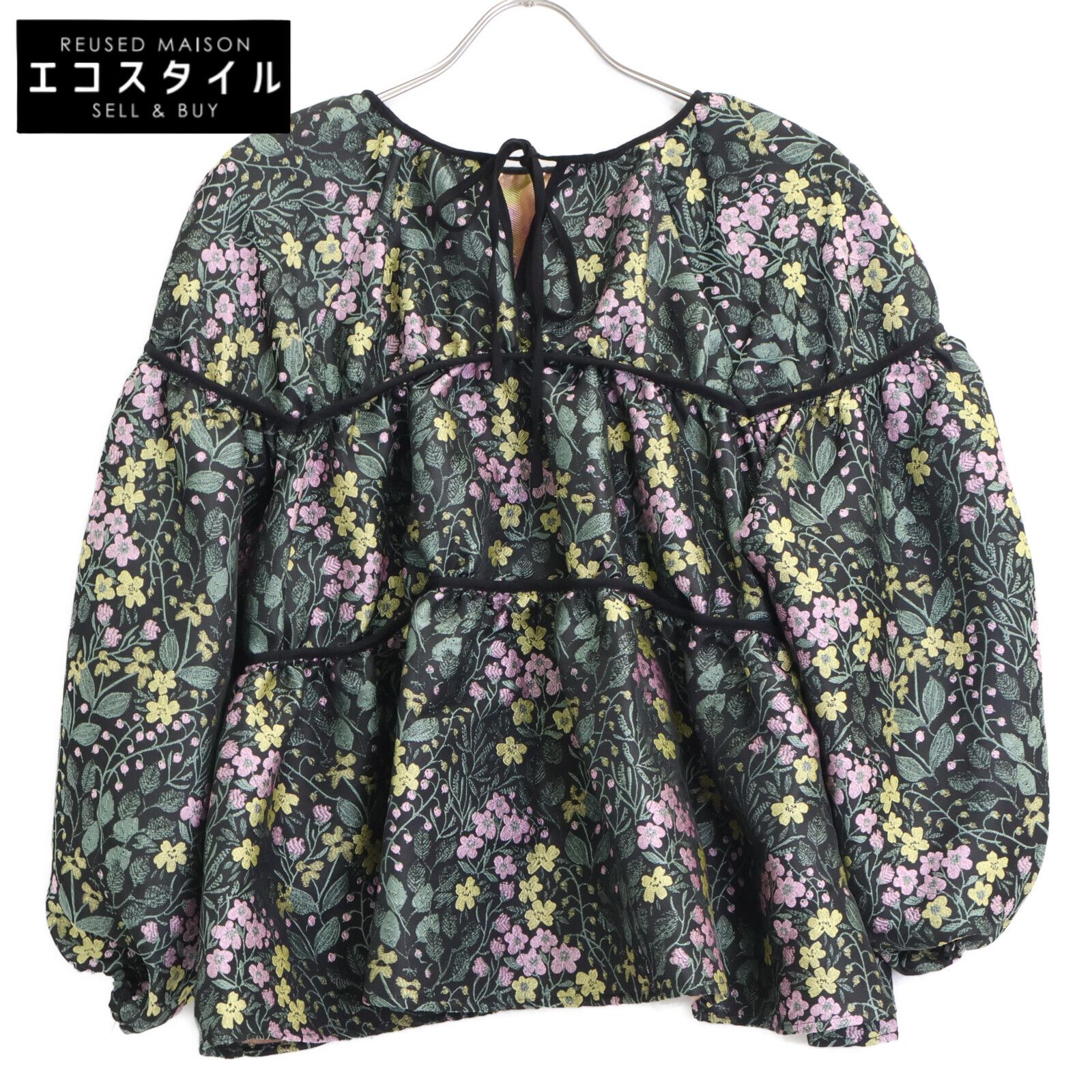【美品】SEVEN TEN by MIHO KAWAHITO　モノグラムポロ 美品】SEVEN TEN by MIHO KAWAHITOモノグラムポロ