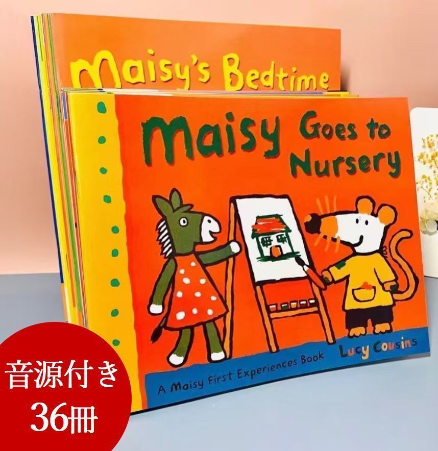 5 Books Maisy Mouse 3D Scene Board Book English Picture Baby