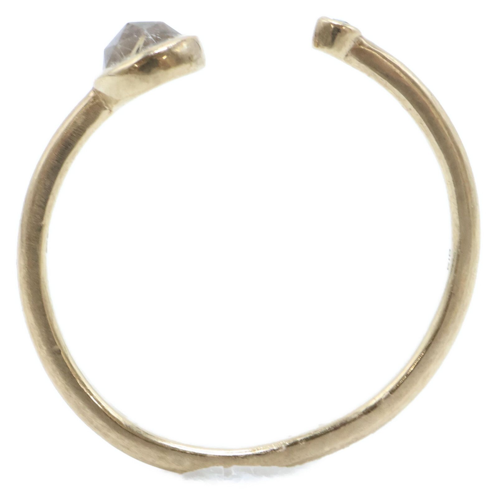 NOJESS ノジェス K10 ルチルクォーツ/エメラルド フォーク 11号 - メルカリ 