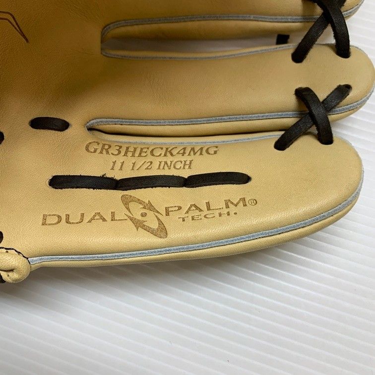 Rawlings PRO EXCEL 軟式グローブ 茶色/黄色