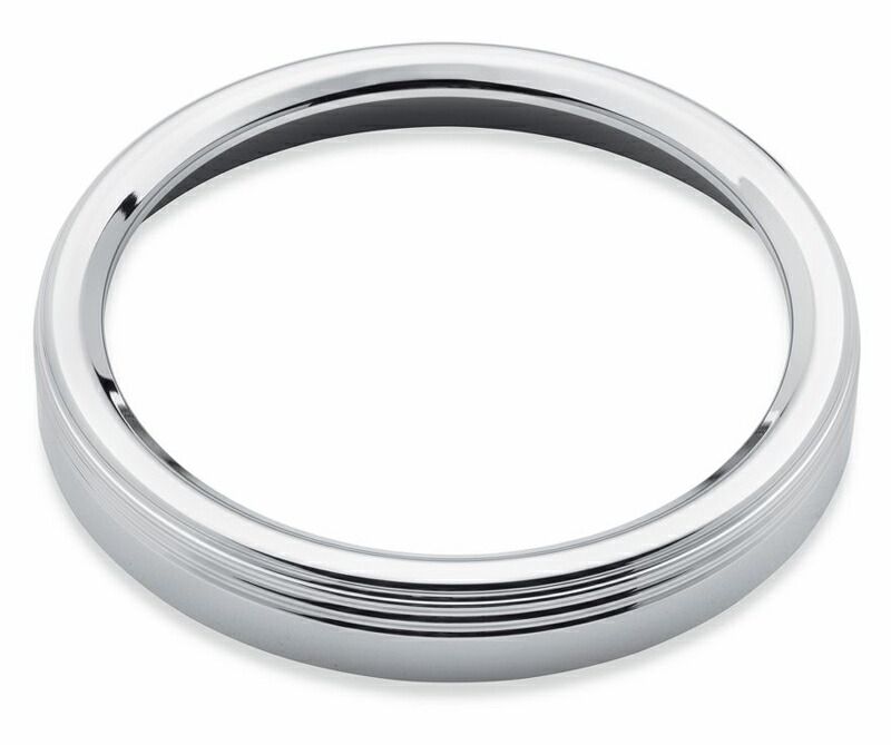 ディファイアンス ゲージベゼル 4インチ クローム 1999〜22年XLモデル XL1200X S XL1200CXを除く 2011〜13年FXS 2013〜17年FXSB SE 1993〜13年ロードグライド 2014〜17年FXDL 2018年以降FXF