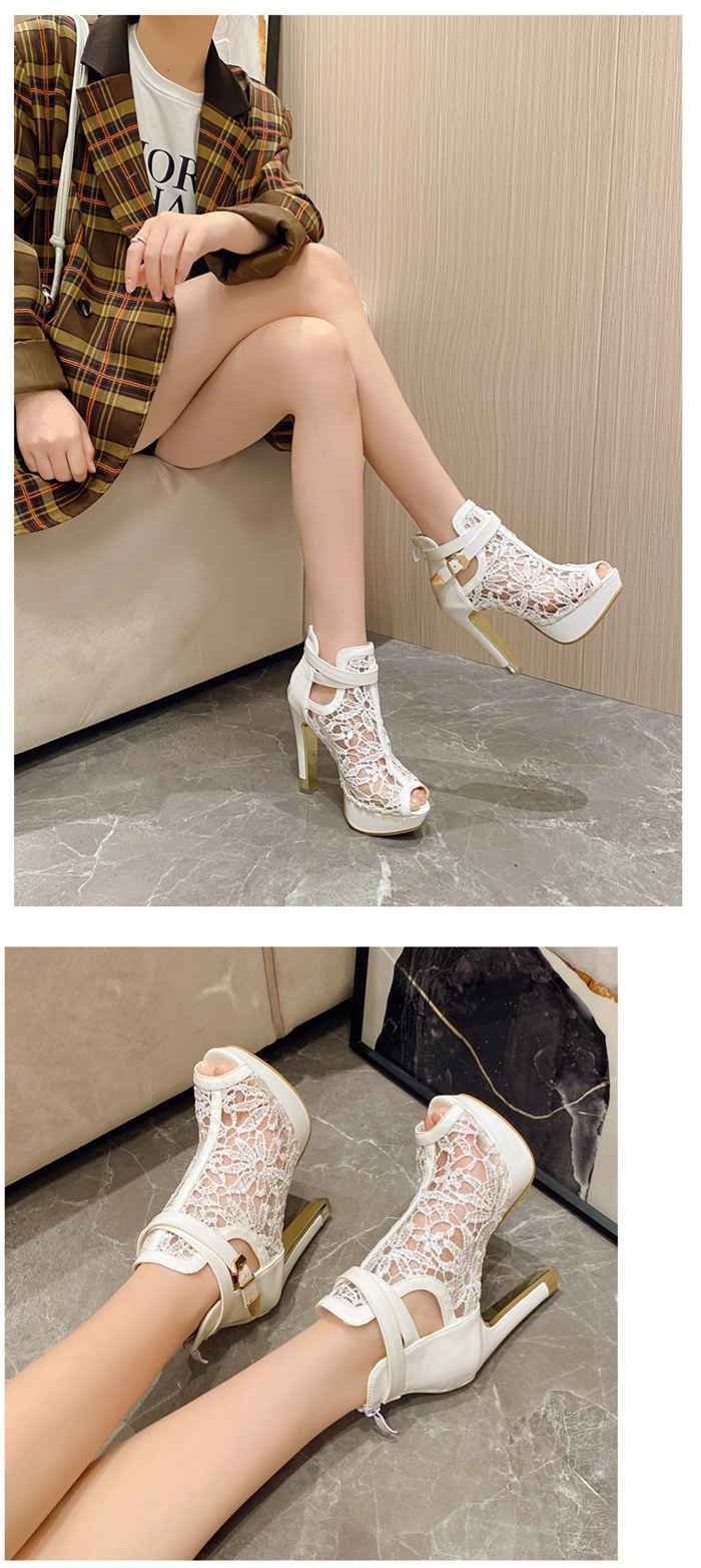 サンダル オープントゥ