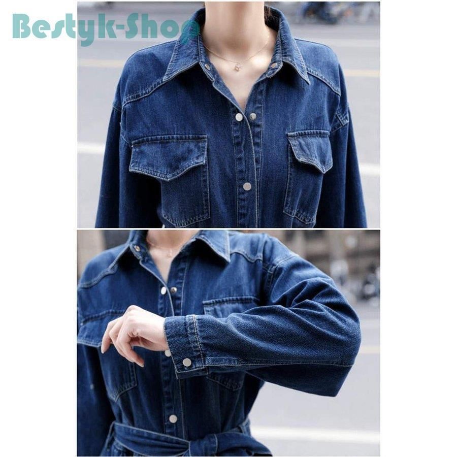 シャツワンピース トレンチコート