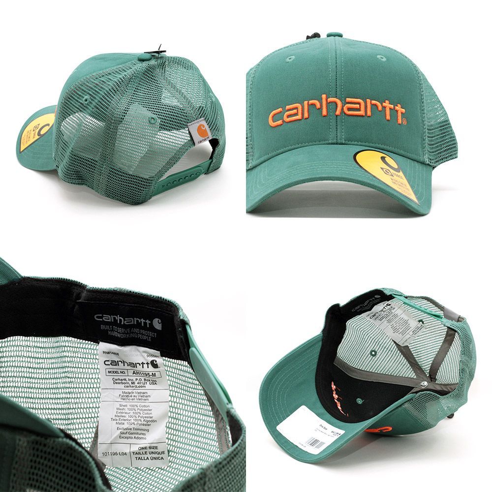 メッシュキャップ 帽子 メンズ カーハート Carhartt Canvas Mesh-back