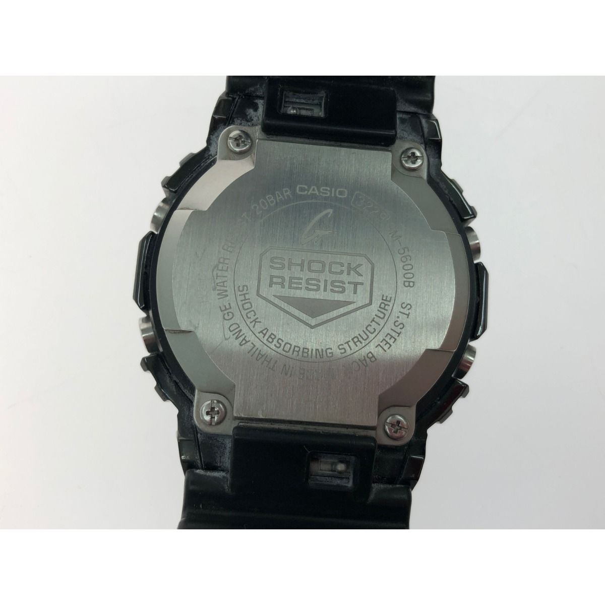 ▼▼CASIO カシオ メンズ腕時計 クオーツ デジタルウォッチ G-SHOCK Gショック メタルベゼル GM-5600B
