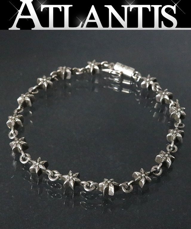 CHROME HEARTS 銀座店 クロムハーツ タイニー スター ブレスレット メンズ シルバー SV925 97336