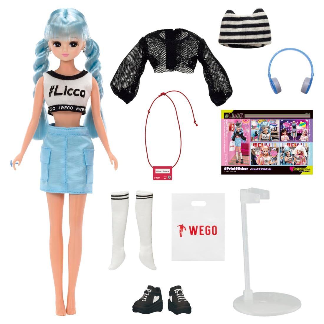 タカラトミー リカちゃん ドール Licca WEGO リカ 着せ替え おままごと おもちゃ 3歳以上