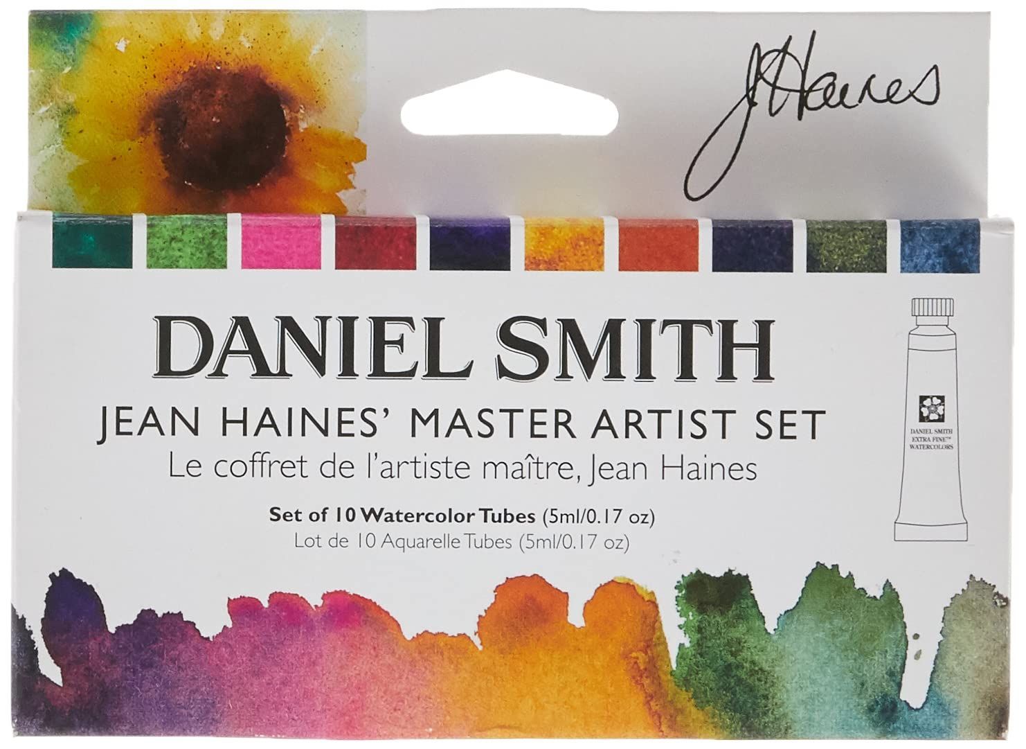 ダニエルスミス Daniel Smith 透明水彩絵具 エキストラファイン ジーン ヘインズ マスターセット 10色セット 5ml 2号 285610223