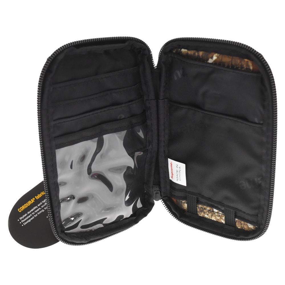 SUPREME (シュプリーム) 19AW Small Zip Pouch Wallet Real Tree Camo