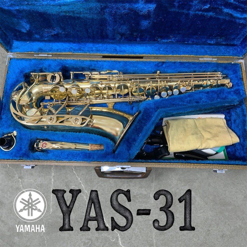 ジャンク】YAMAHA YAS-31 アルトサックス ヤマハ ハードケース付き