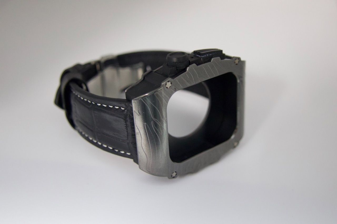 アップルウォッチバンドカバーケースAppleWatchレザーバンドベルト44mm|45mm対応