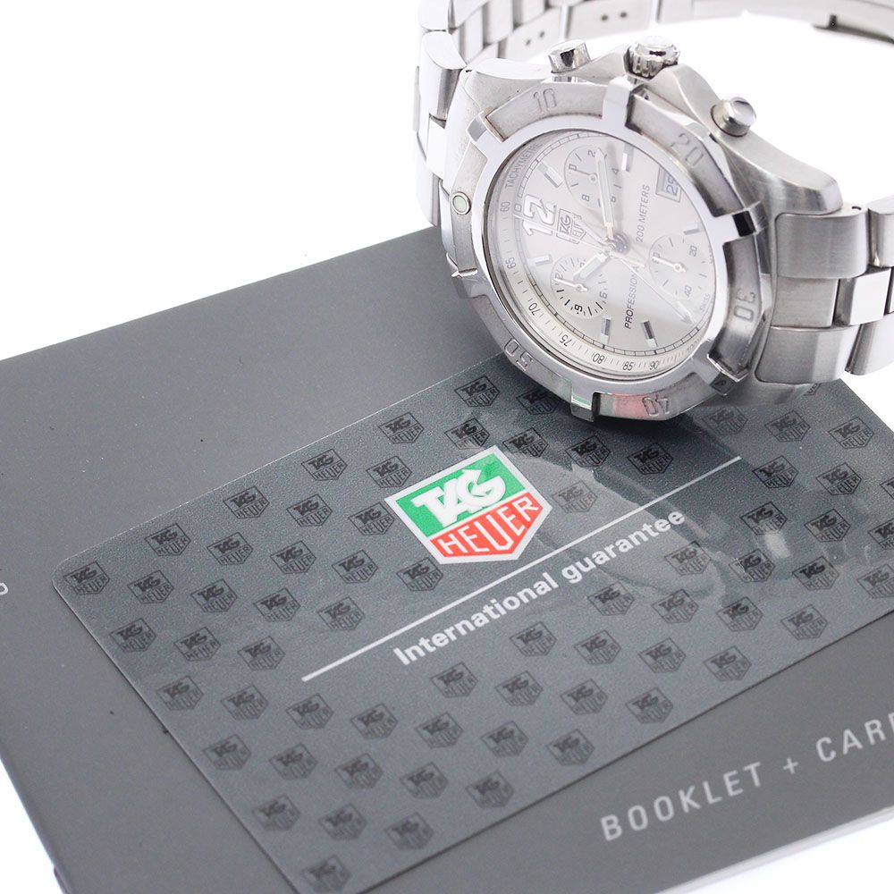 TAG HEUER タグホイヤー エクスクルーシブ CN1111 クロノクォーツ 美品