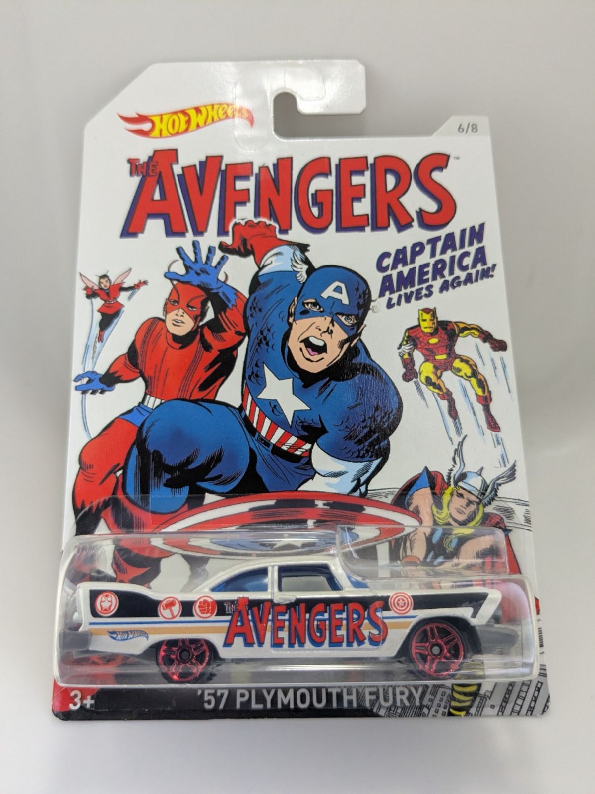 ホットウィール キャプテン・アメリカ 8台コンプリートセット MARVEL