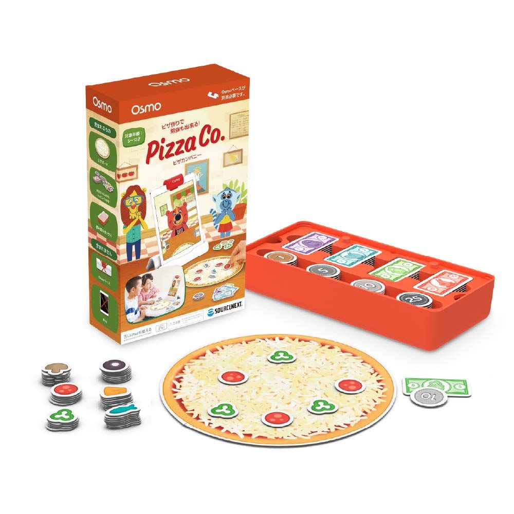 Osmo Pizza Co. オズモ ピザ カンパニー 【日本語サポート・正規版】| 5?12才対象|知育玩具 (算数 暗算力 観察力)…