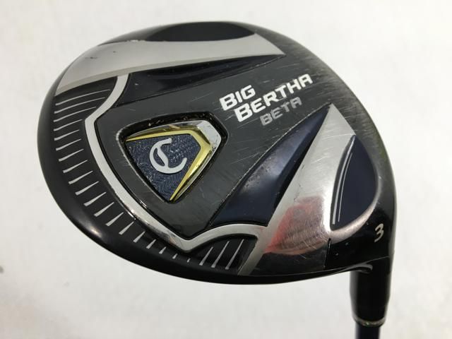 【中古ゴルフクラブ】キャロウェイ ビッグバーサ ベータ (BETA) フェアウェイ 2016 (日本仕様) GP for BIG BERTHA 3W【14日間返品OK】