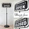 Ultimate decor Both Standアルティメットデコールボススタンド【OPEN u0026 CLOSED 両面スタンド】 店舗　看板　オープン　クローズ