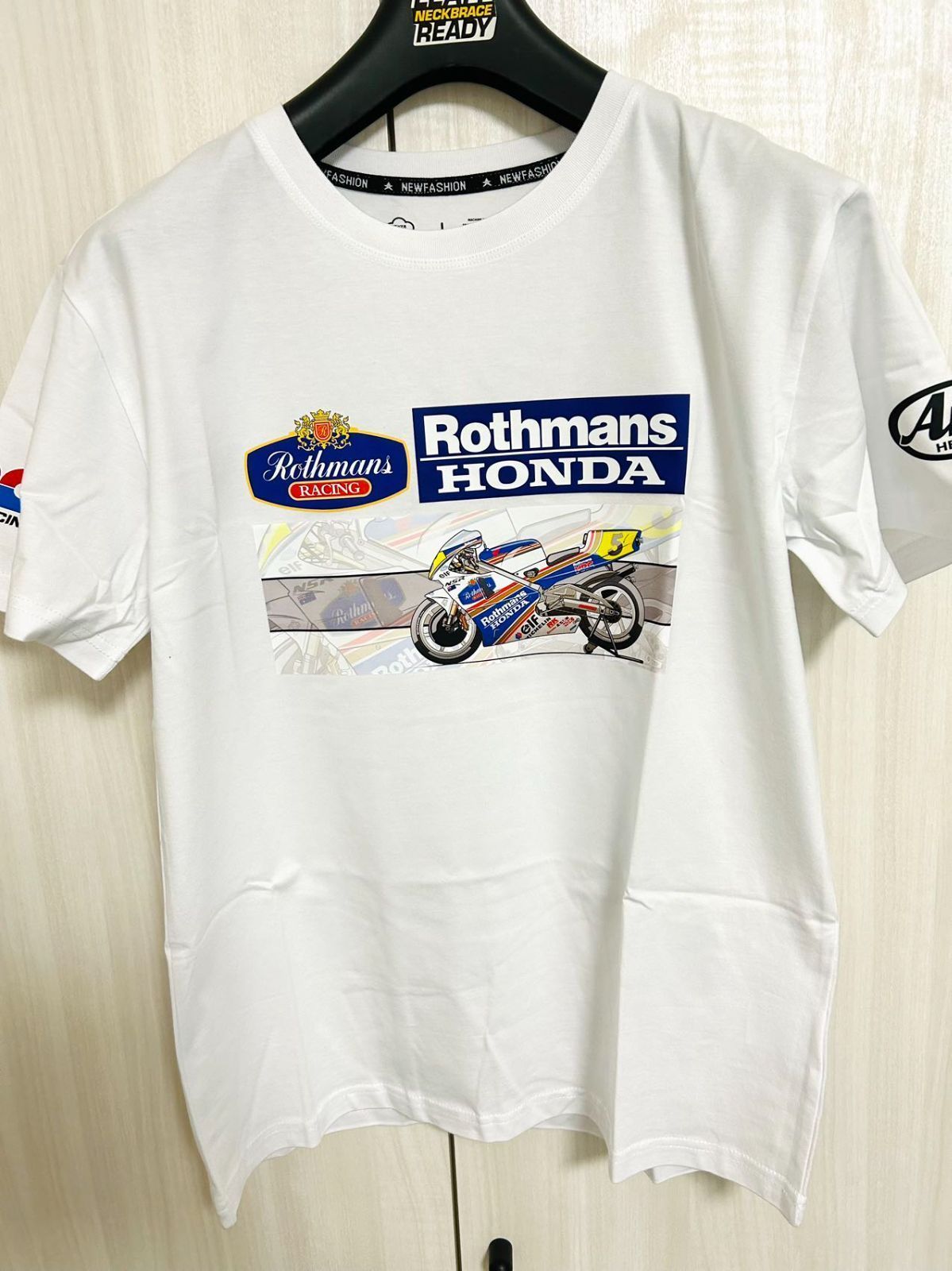 ☆アウトレット☆新品 XL ロスマンズ Rothmans x honda HRC MotoGP T