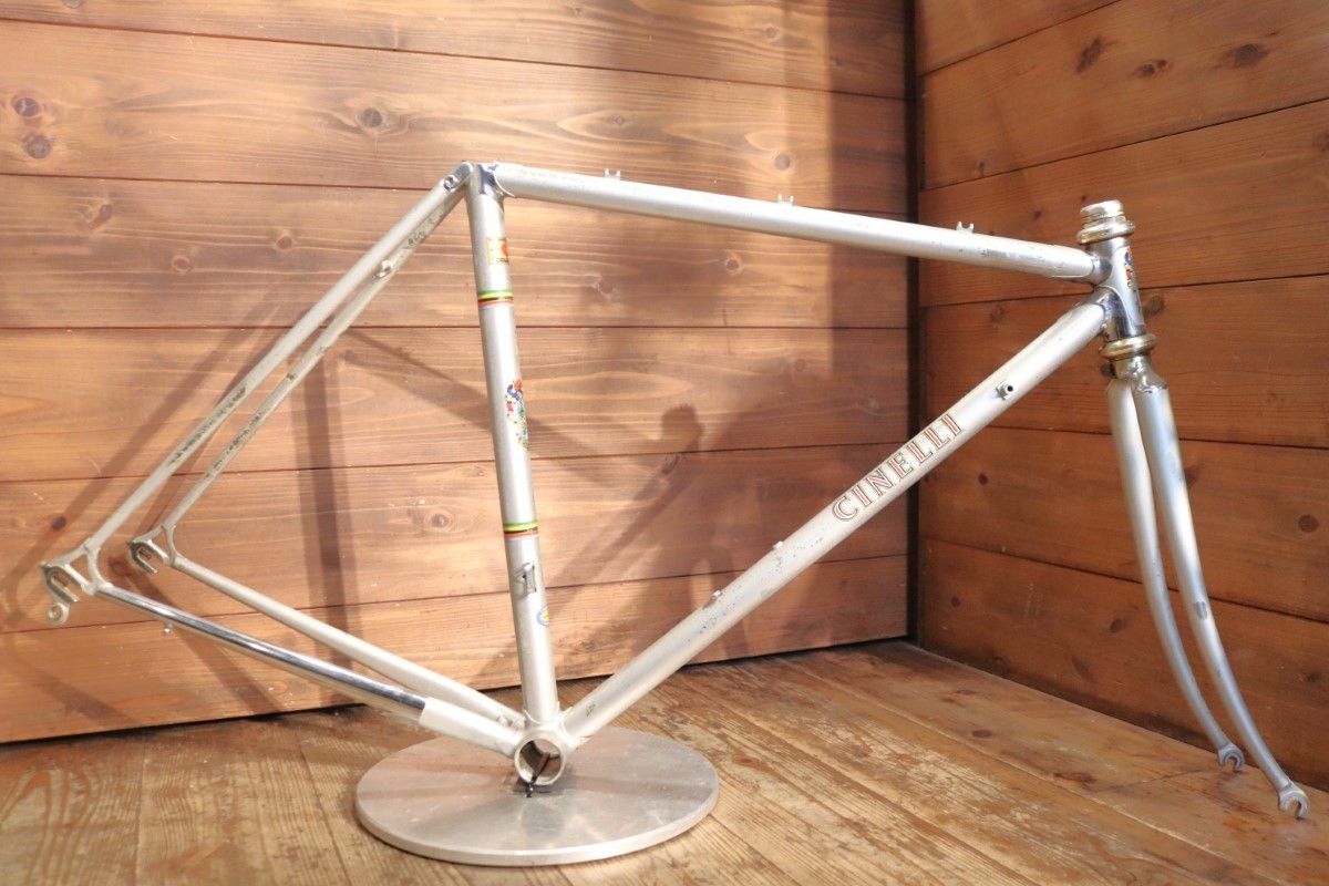 チネリ CINELLI スーパーコルサ SUPERCORSA クロモリ スチール ロードバイク フレームセット 東京南麻布店