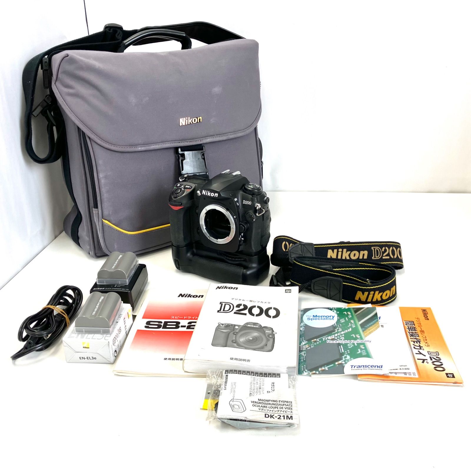 481109】 Nikon D200 バッグセット 美品 - イーストック。 - メルカリ