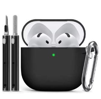 AirPods 4 ケースカバー 2025 クリーナーキット付き