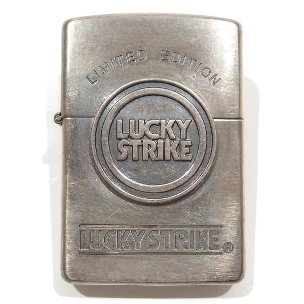 ★ZIPPO LUCKY STRIKE LIMITED EDITION 1994年製 立体 ラッキーストライク リミテッドエディション ライター ジッポー★