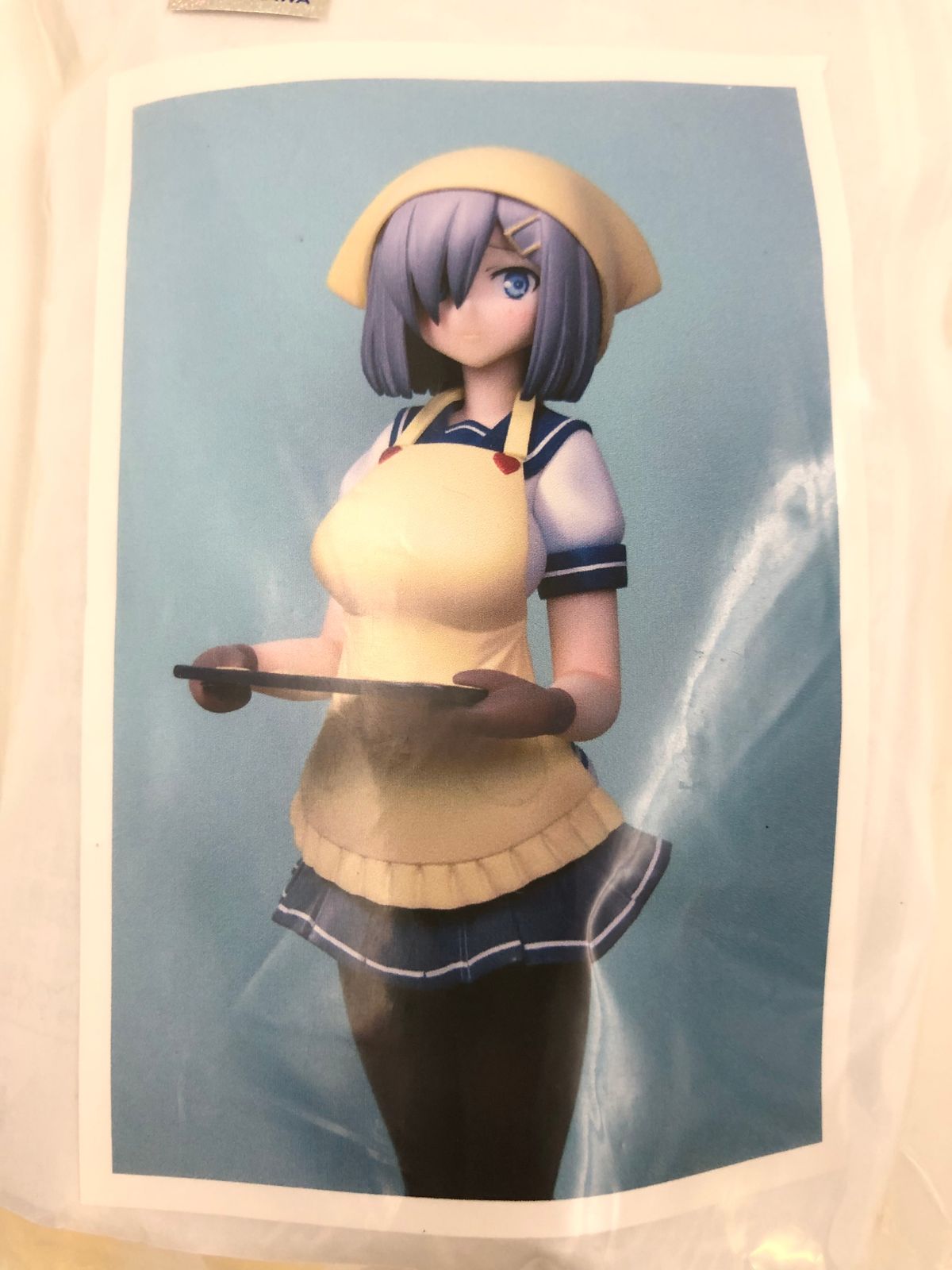 浜風　ガレージキット ♪) かぐや姫 艦隊これくしょん ～艦これ～ エプロン浜風 1/7.5