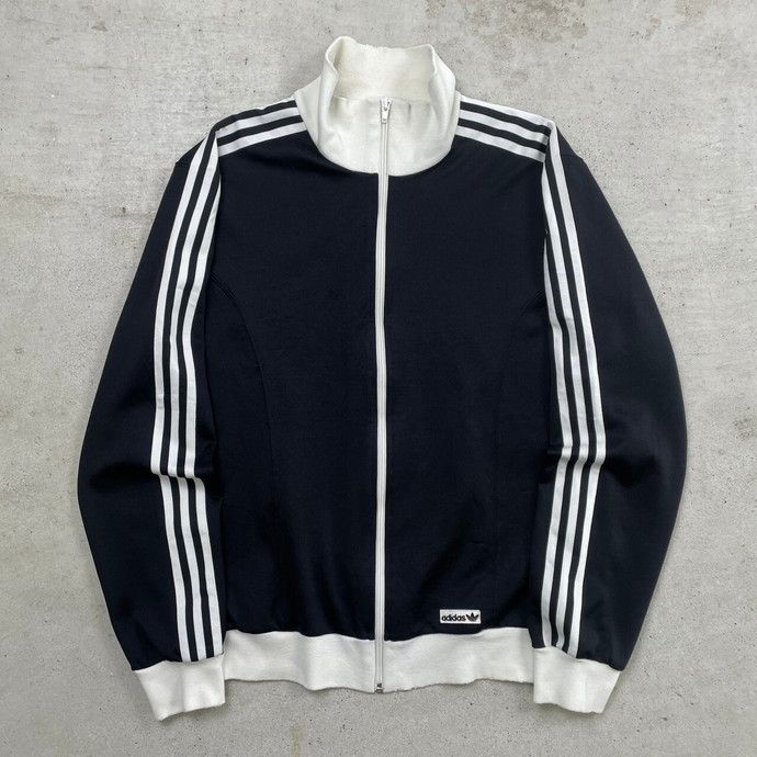 00年代 アディダス adidas トレフォイル ジャージ トラックジャケット 2000'sアディダス トレフォイルトラックジャケットライダース