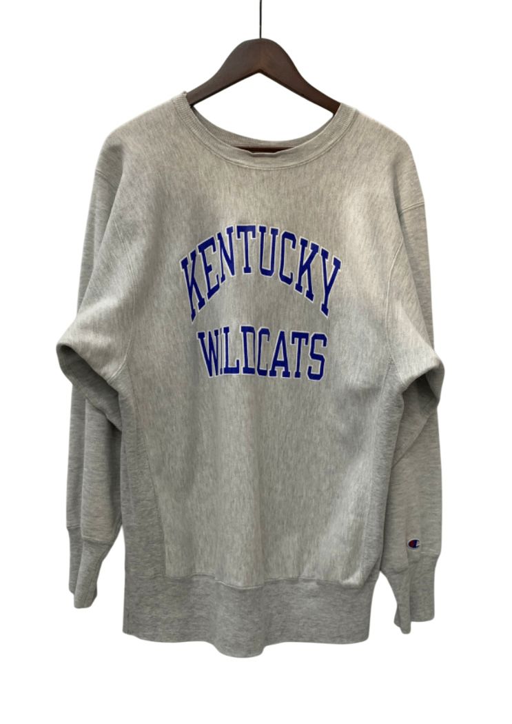 チャンピオン Champion 90's 前期 USA製 reverse weave KENTUCKY WILDCATS  スウェット グレー XLサイズ 201MT-2980 VB