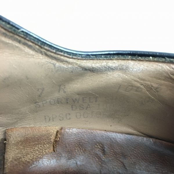 試着交換OK！1961年製 SPORTWELT SHOE CO. U.S.NAVYサービスシューズ 